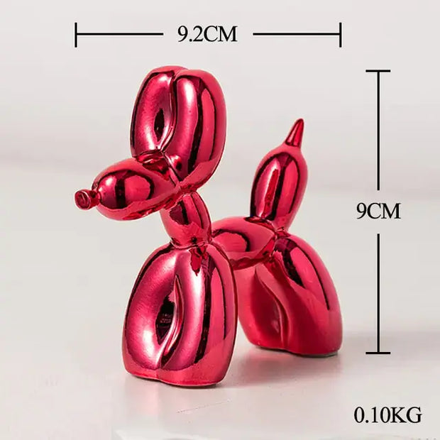 Nordic Resin Balloon Dog Statue