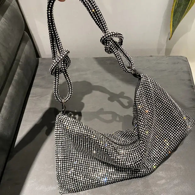 Shiny Crystal Handbag  