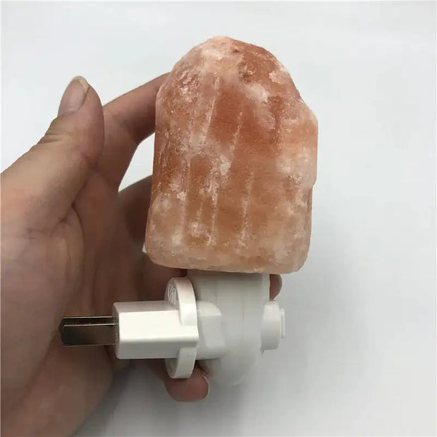 Himalayan Salt Lamp Natural Crystal Hand Carved Night Light Home Decor Air Purifying