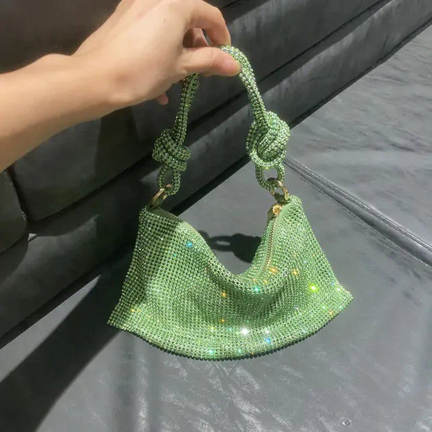 Shiny Crystal Handbag  