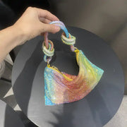 Shiny Crystal Handbag  