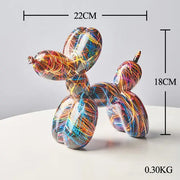 Nordic Resin Balloon Dog Statue